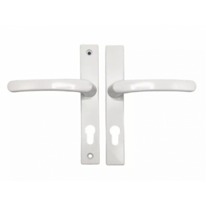 Lever Lever UPVC Multipoint Door Handles-70mm PZ -180mm Screw Centres